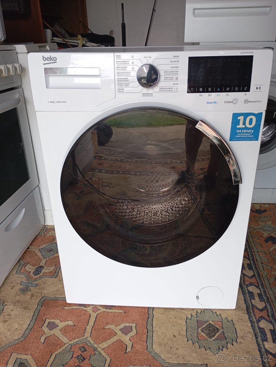 🌀 Pračka Beko – 8 kg, SteamCure, AutoDose