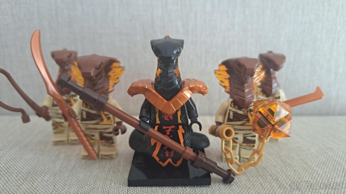 🐍 Lego Ninjago sada Ohnivých hadů 🐍