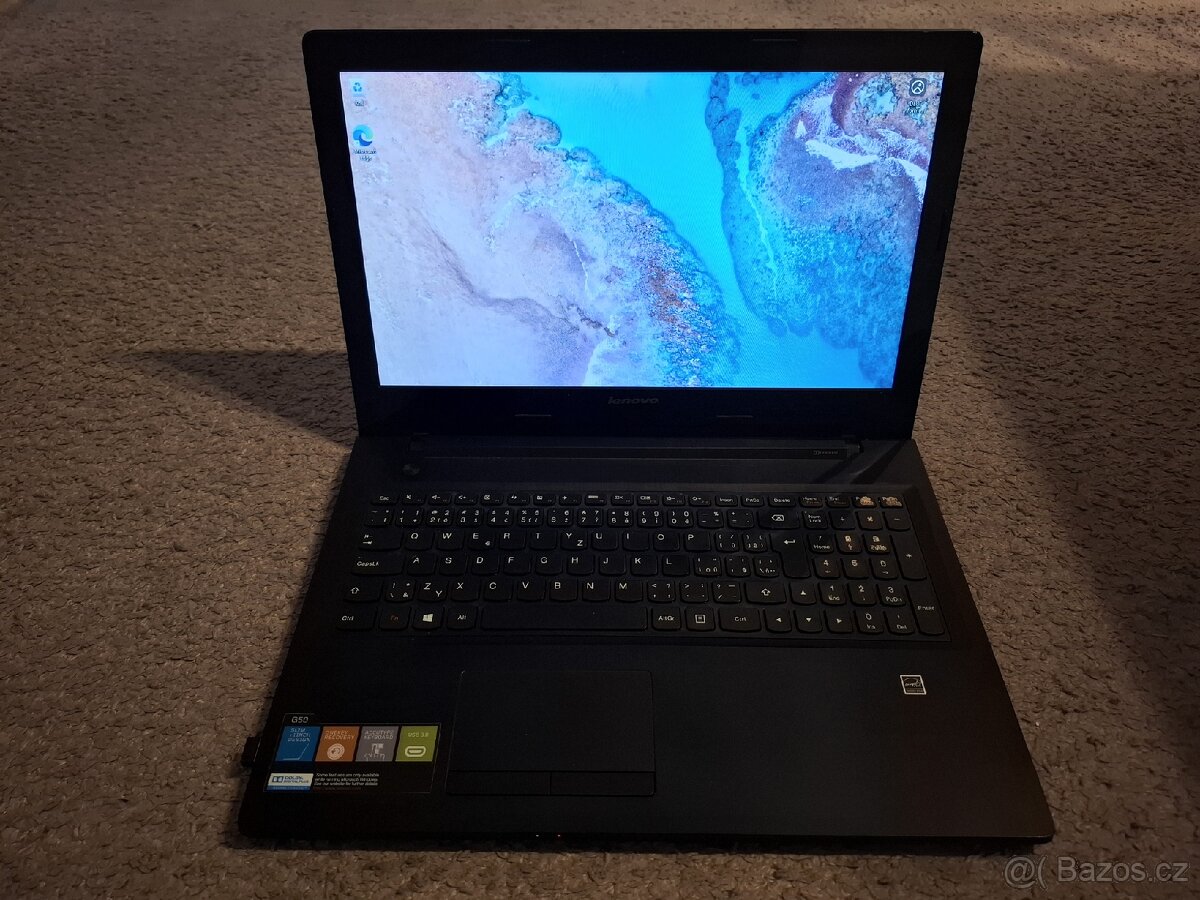 Lenovo G50-80MQ, 8GB RAM, SSD disk 500GB, displej 15,6"