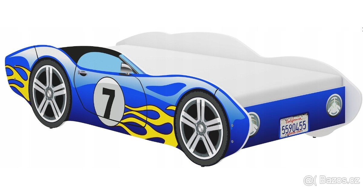 Nová, nepoužitá Autopostel CORVETTA 140x70+matrace