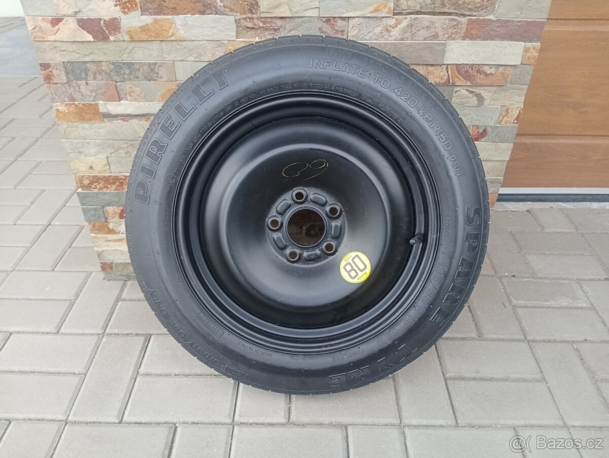 Dojezdové kolo r16 Ford Volvo 5x108 střed 63.3mm