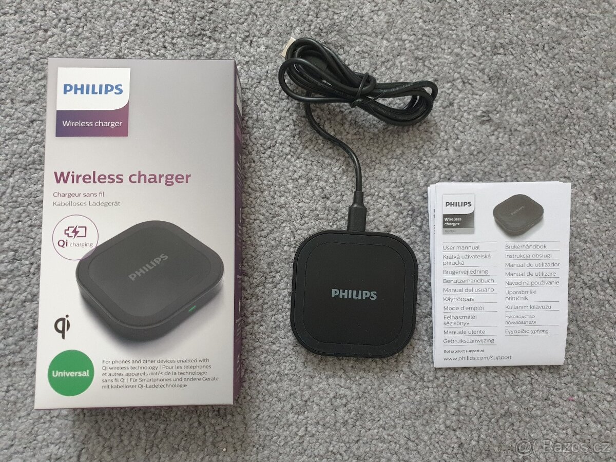 Prodám bezdrátovou nabíječku Philips