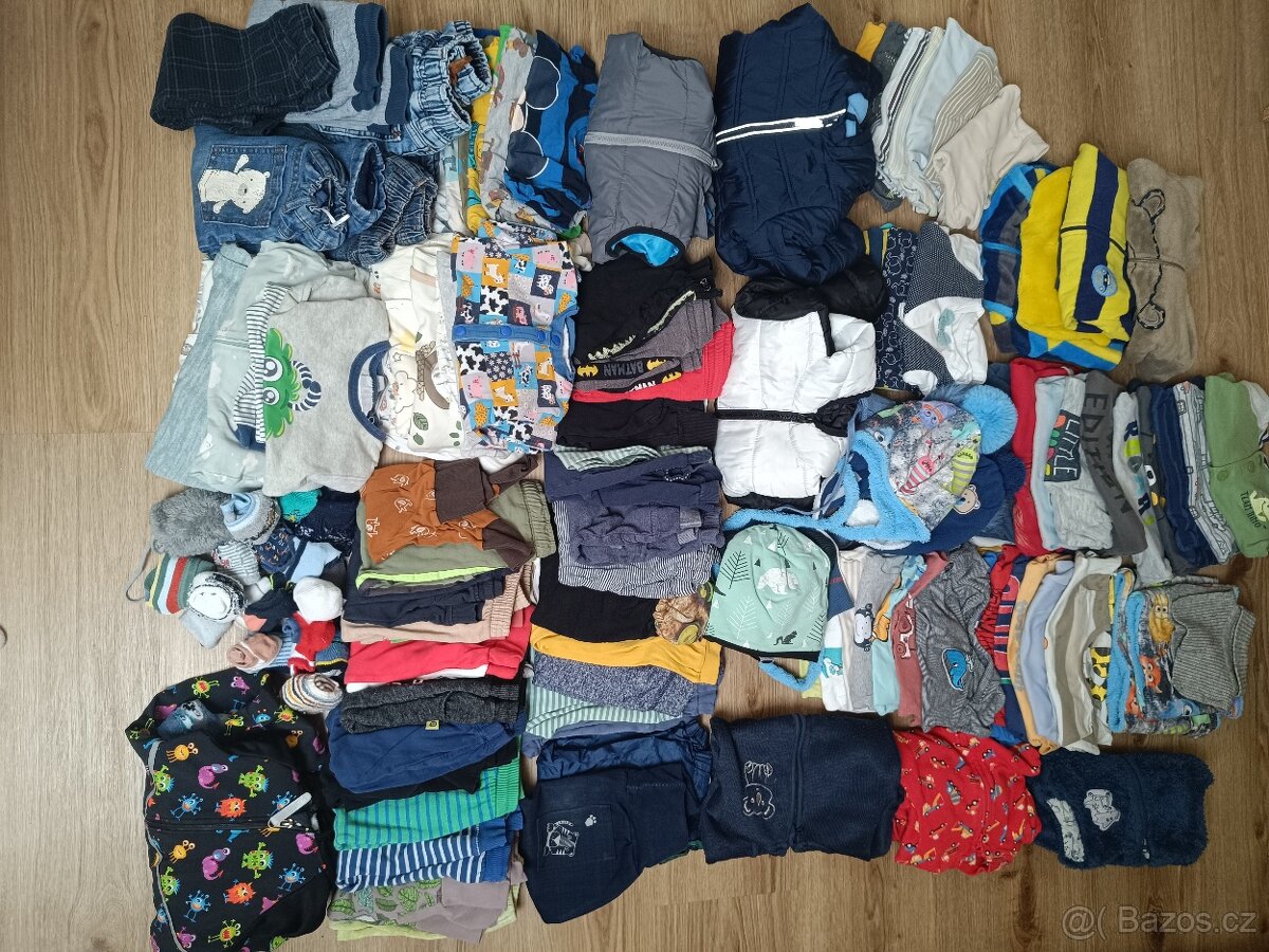 Chlapecké oblečení cca 6-18m