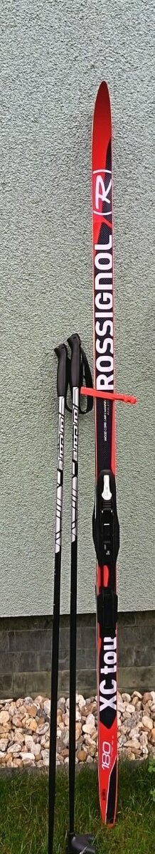 Běžkařský set ROSSIGNOL – jako nový, použito pouze 1 den