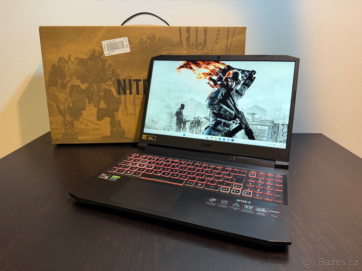 Acer Nitro 5/ RTX 3070/ Ryzen 7/ 16Gb