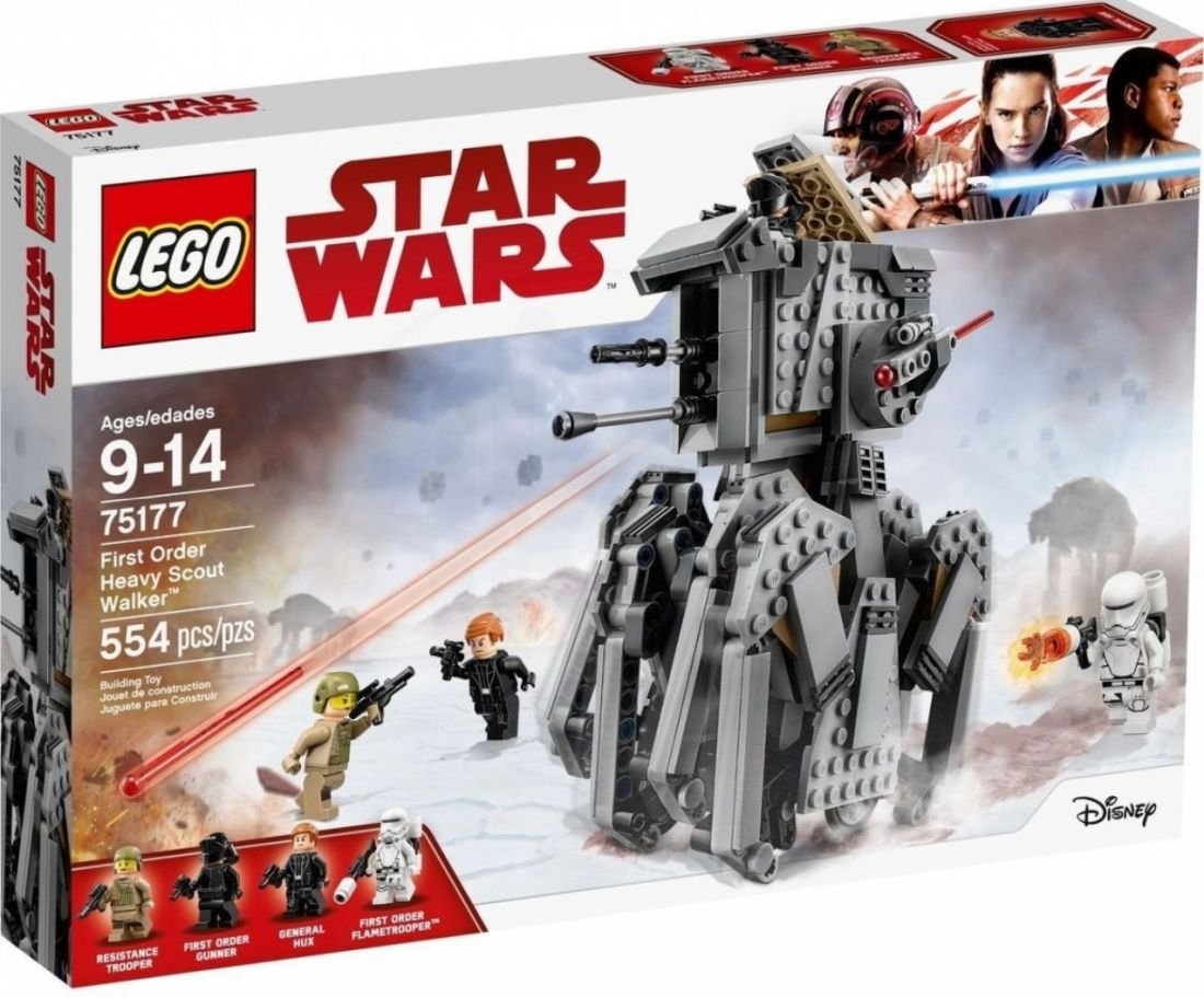 Nové LEGO Star Wars 75177 Těžký průzkumný chodec Prvního řád