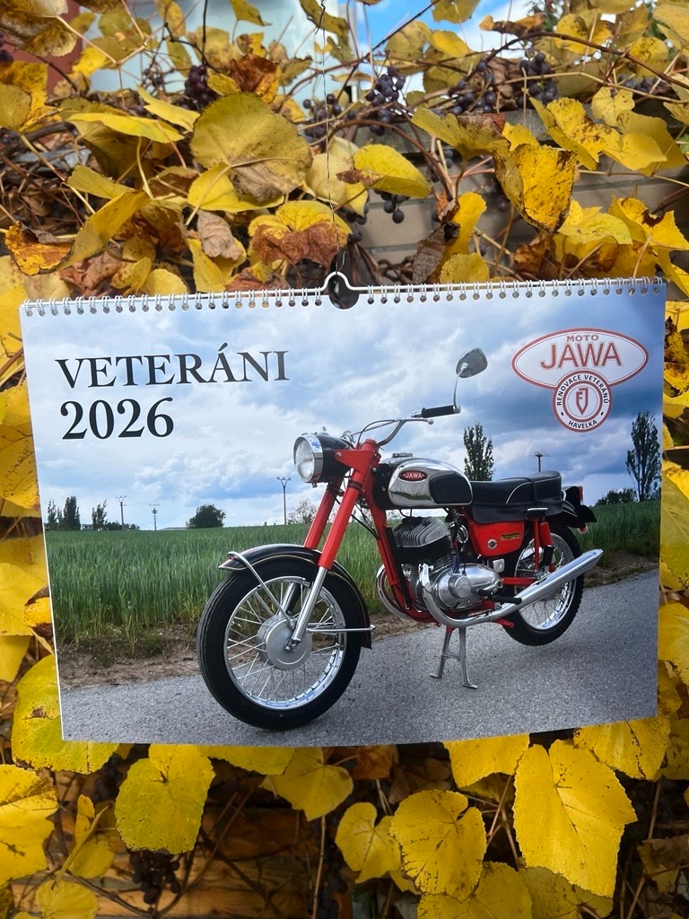 Nástěnný kalendář Veteráni 2026