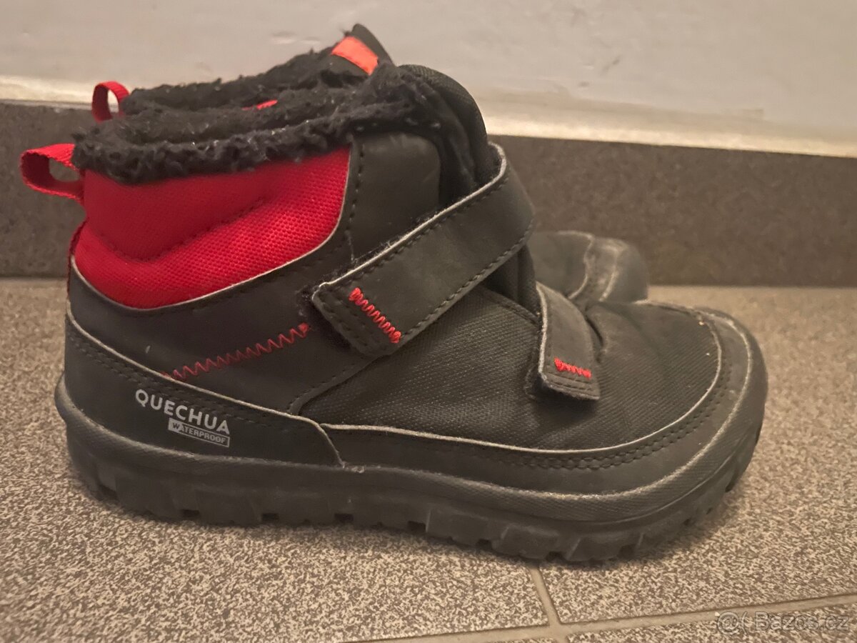 Zateplene boty na podzim/zima vel. 31