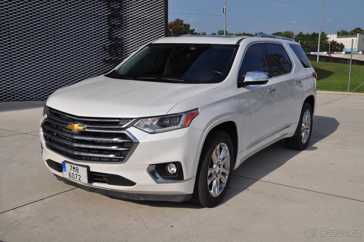 Chevrolet Traverse, High Country - plná výbava, 7 míst, 4x4