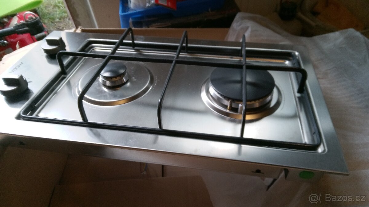 Vařič (plynový) dvě plotýnky přestavba na PB