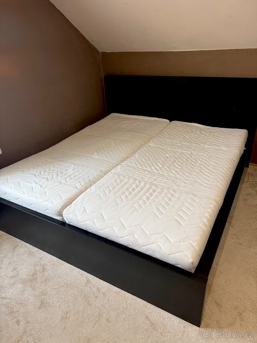 Postel Malm 180x200 komplet