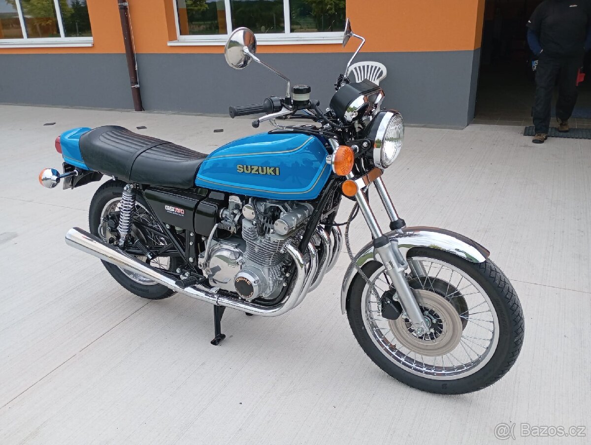 Suzuki GS 750 po renovaci, TOP STAV