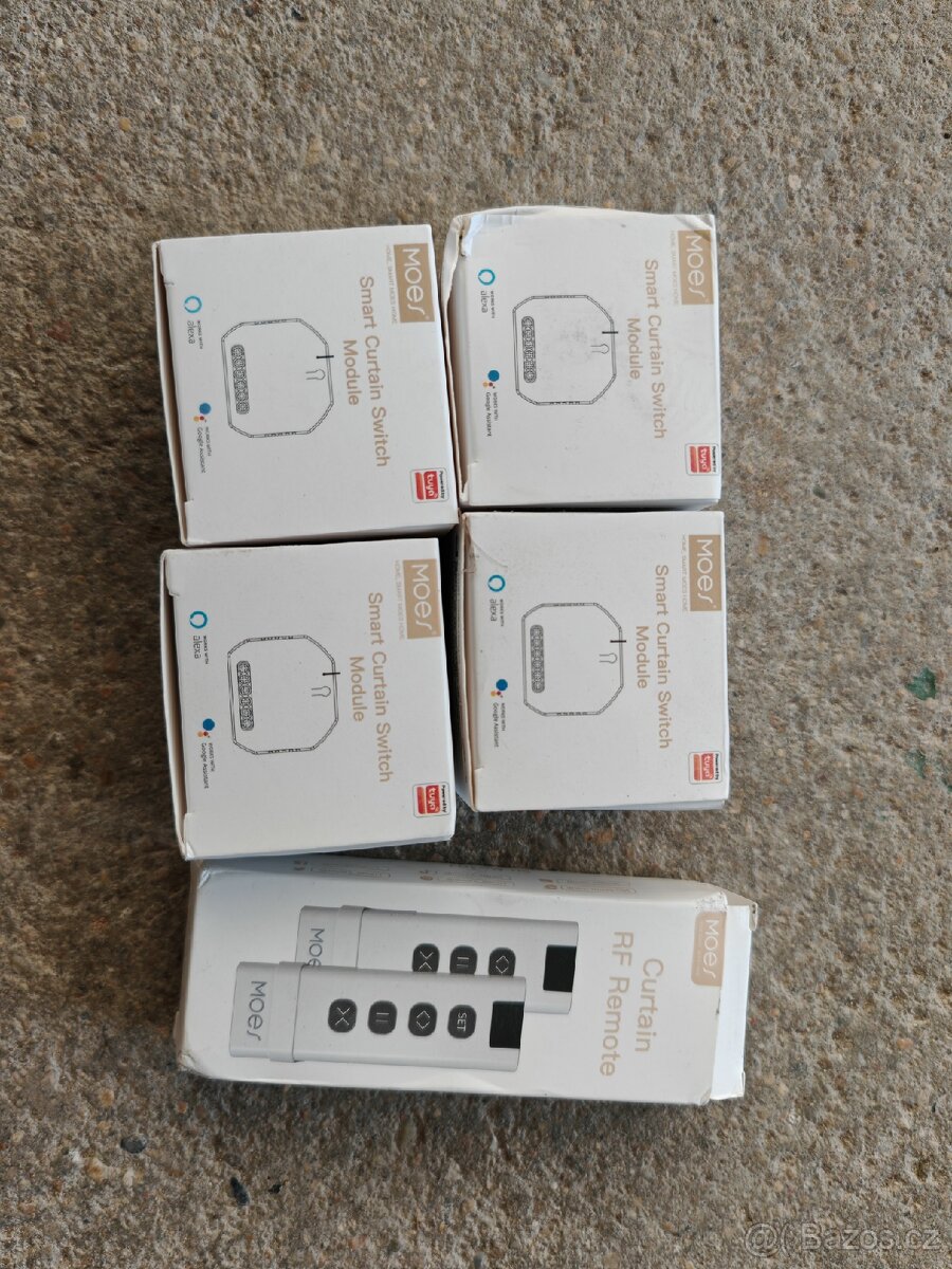 Zigbee ovládání rolet s dálkovým ovladačem