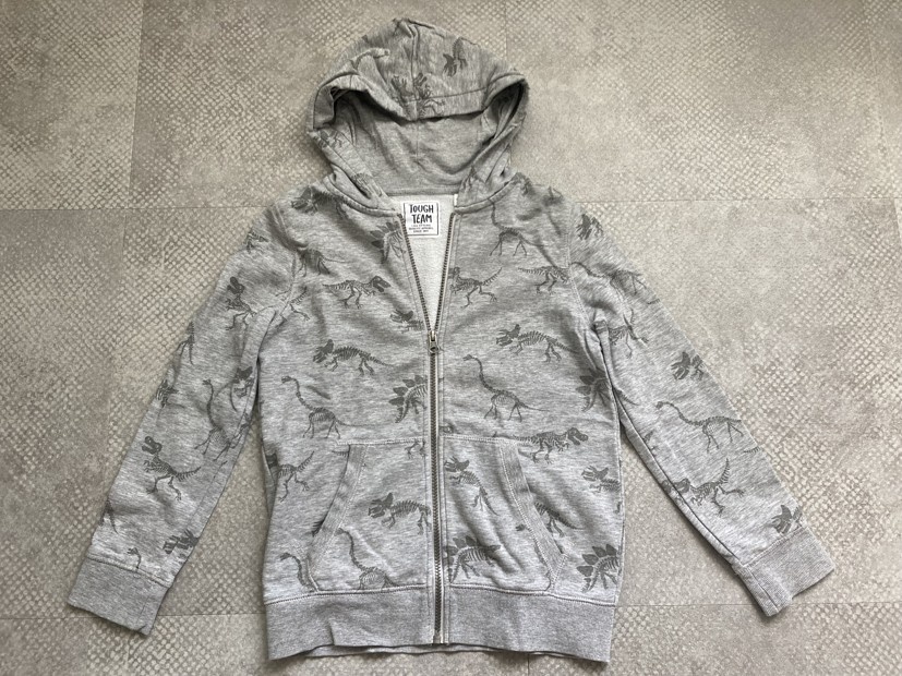Dětská mikina na zip, 140cm, 9 let
