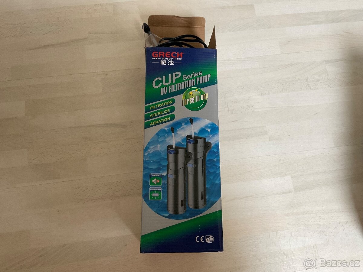 Vnitřní filtrační UV lampa