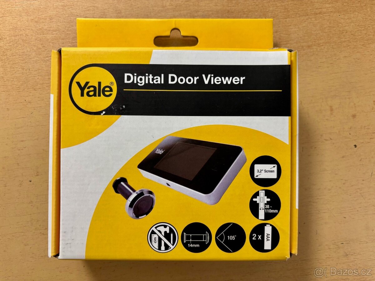 digitální dveřní kukátko YALE