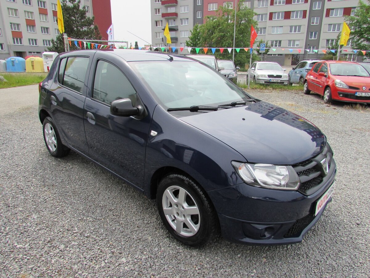 Dacia Sandero 1.2i 55kW, 1.majitel, serviska, 66.000 km