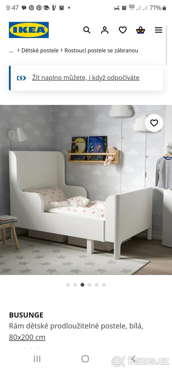 Dětské postele Ikea