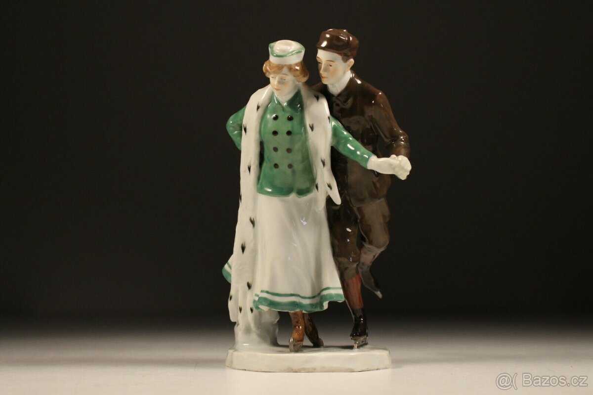 Alfred Otto KÖNIG (1871-1940) Míšeňská porcelánová figurka b