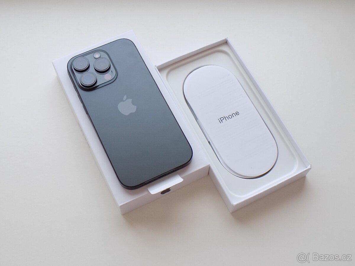 APPLE iPhone 16 Pro 128GB Černý titan - ZÁRUKA - NEPOUŽITÝ