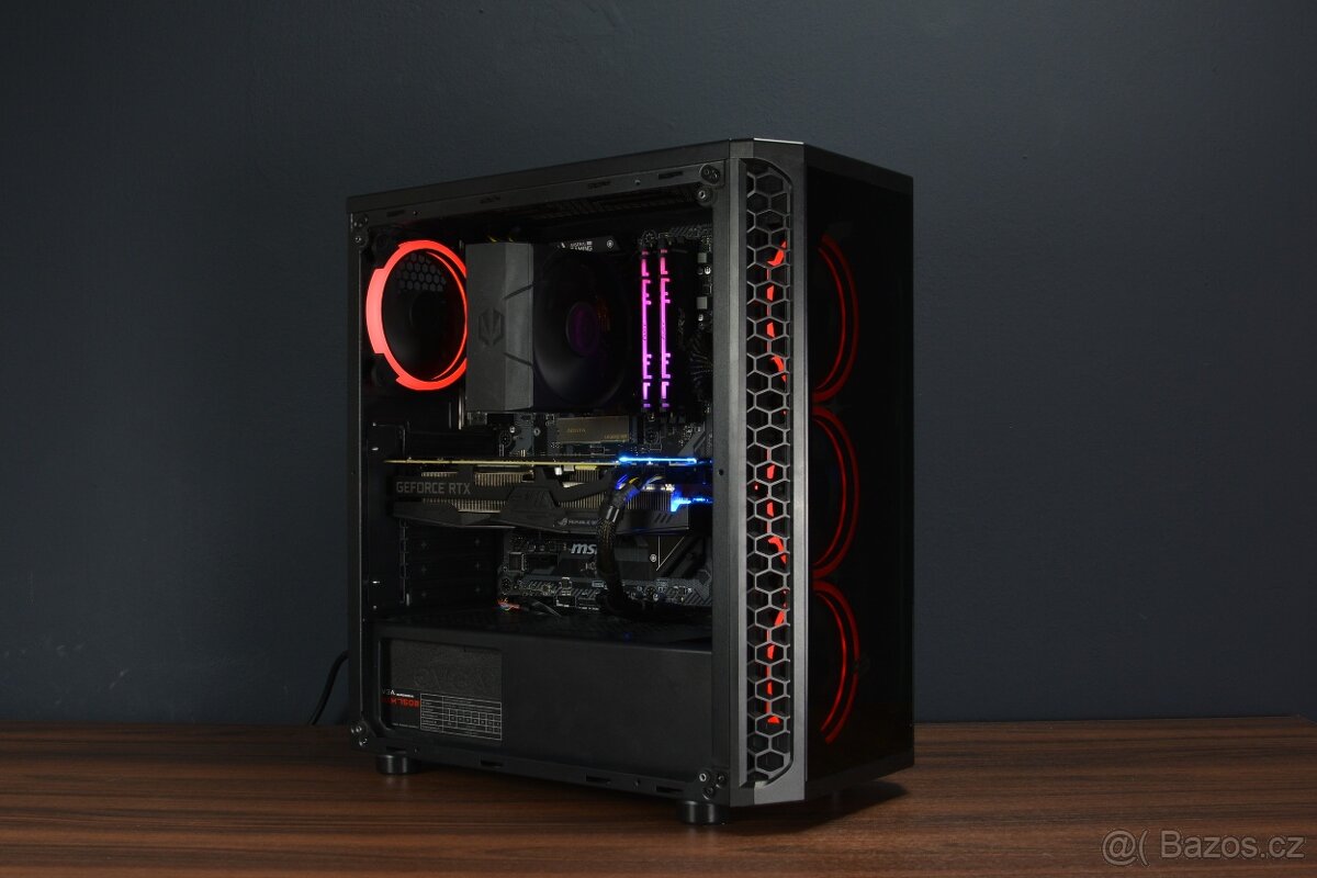 Herní PC RTX 2080 Super + Ryzen 7 2700X + Záruka