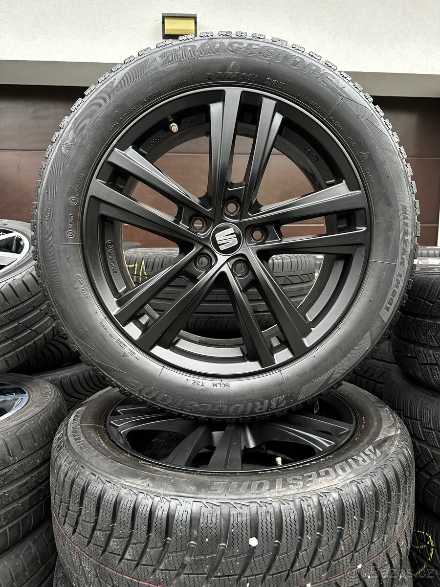Alu kola 5x112 r17 s pneu (45s)