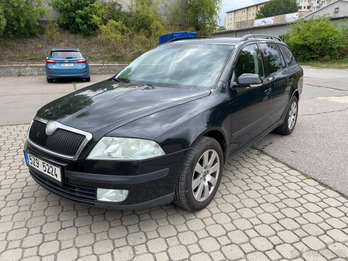 Škoda Octavia kombi 1,9 TDi 77kW, STK do 7/2026, rok 2007