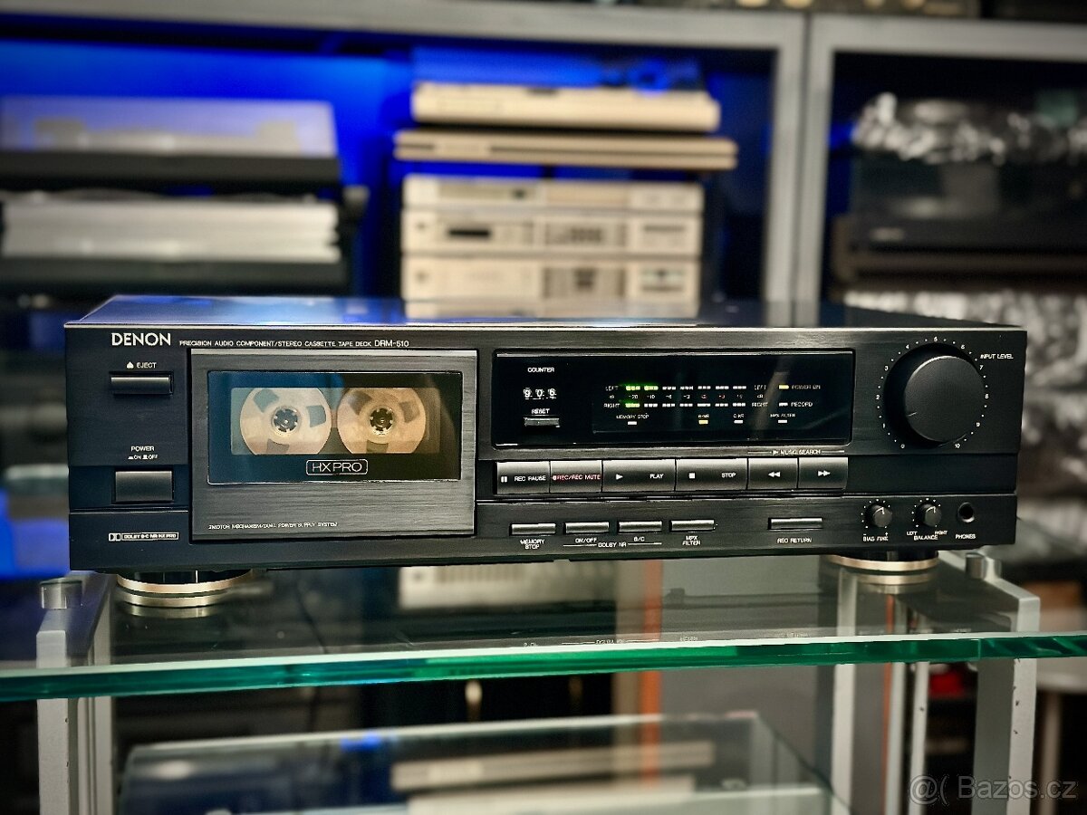 DENON DRM-510 (r.1992) DOLBY, B, C HX-PRO, Bias, po servisu