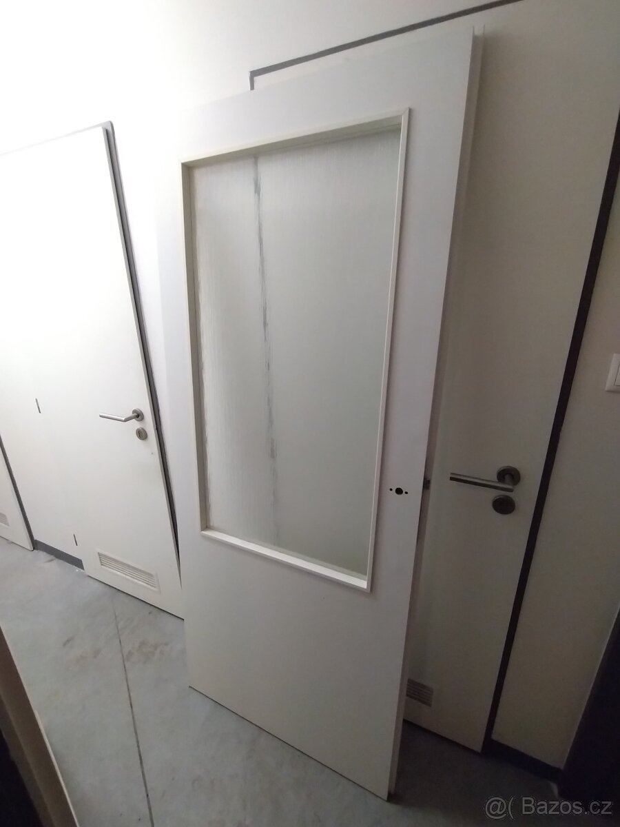 Interiérové prosklené dveře, Brno