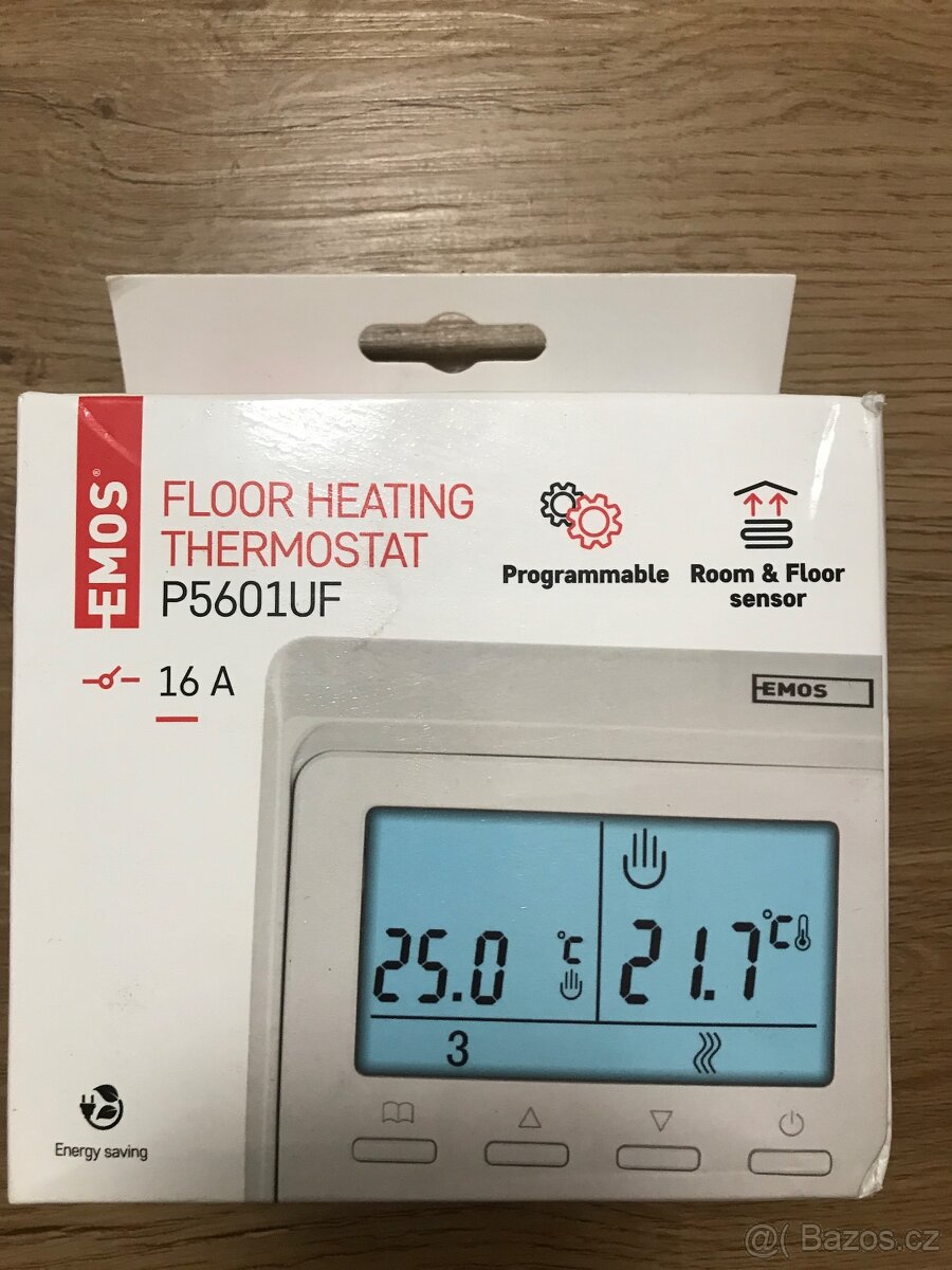 Podlahový programovatelný termostat EMOS P5601UF