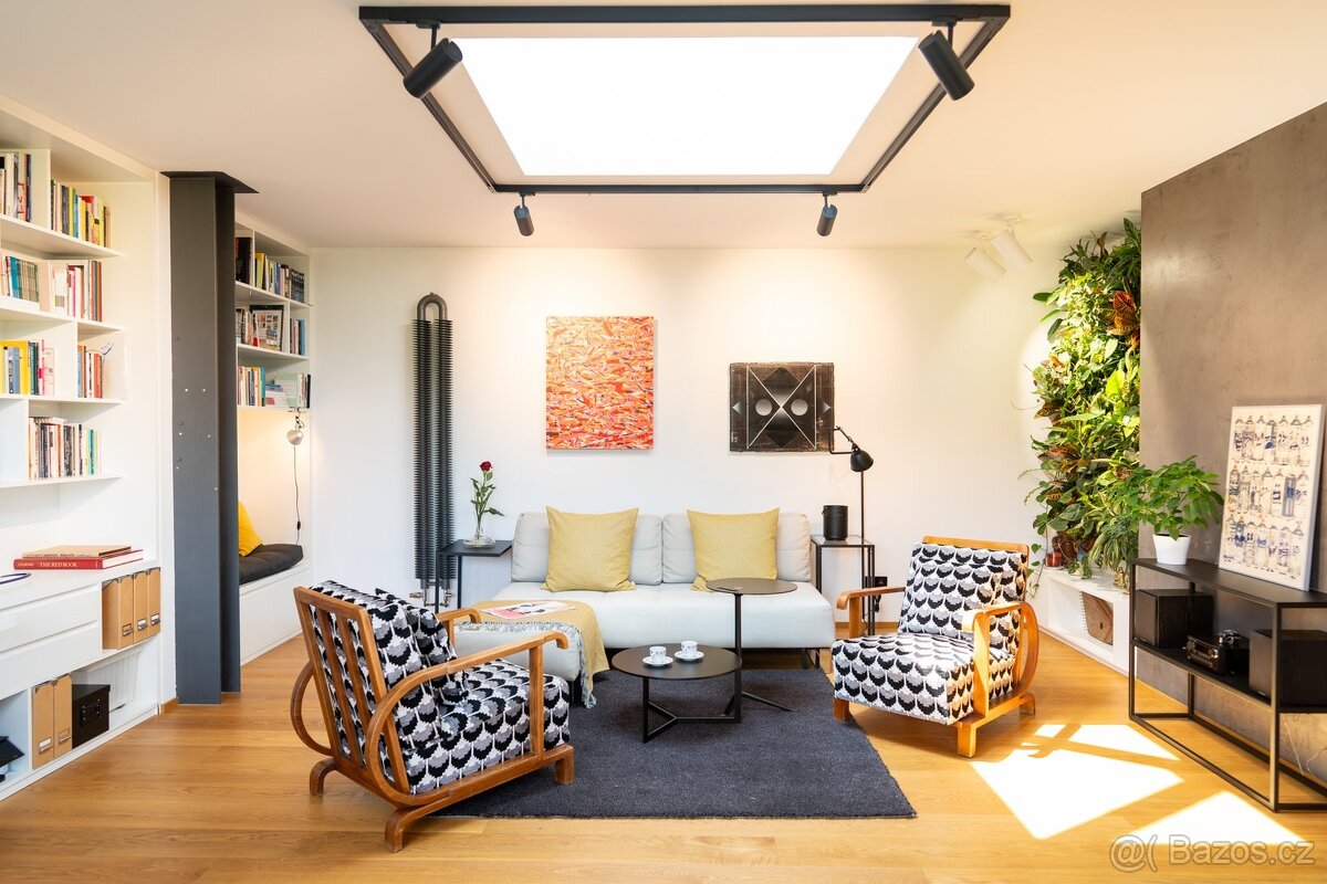 Nadstandardní mezonetový byt 3+kk se 2 terasami a panoramati