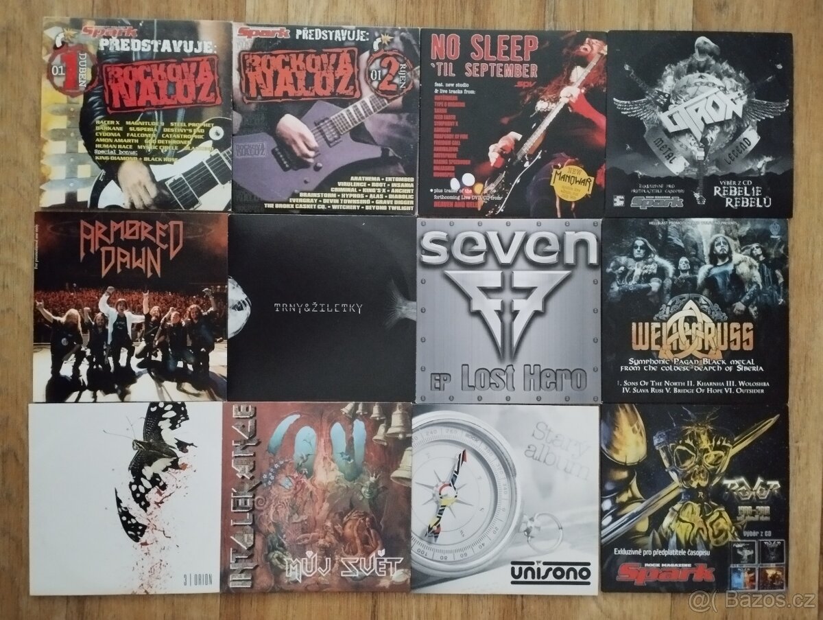 CD přílohy časopisu Spark