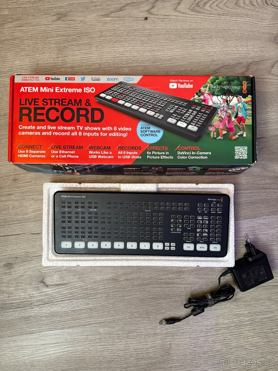 Predám Blackmagic Design ATEM Mini Extreme ISO