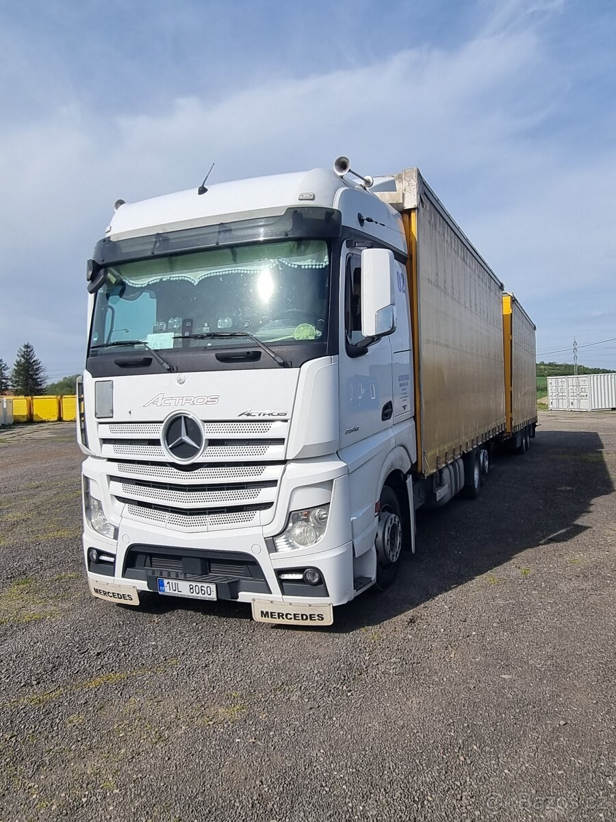 Prodám Mercedes Actros 982 400 km + stálá práce dohoda
