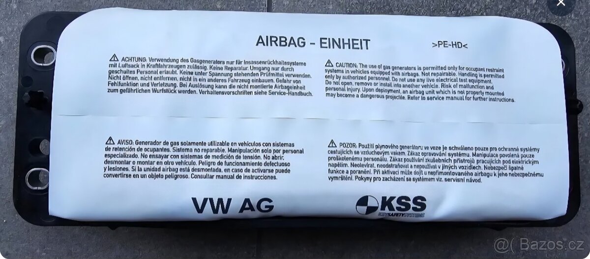 Škoda octavia 3 air bag