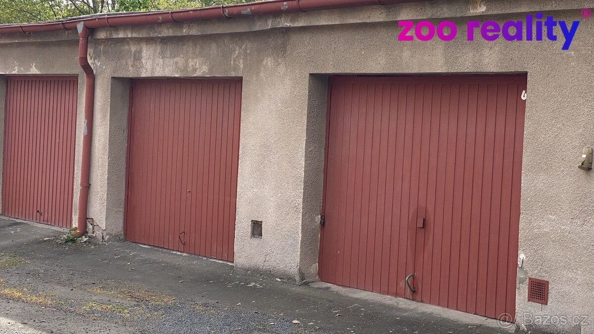 Pronájem, Garáž, 20m2, Chomutov, Kamenná ul.