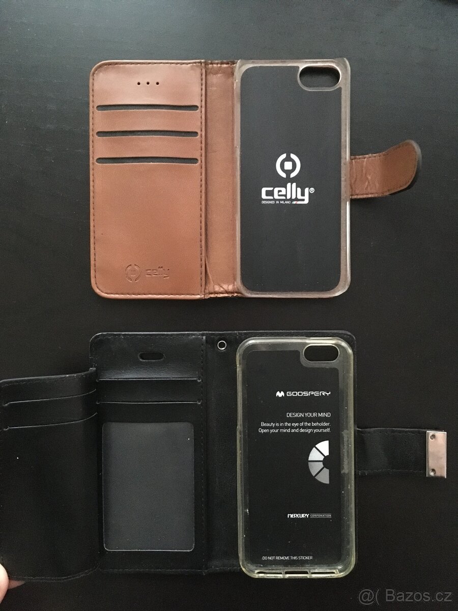 Kožené pouzdro - iPhone 5 5s SE