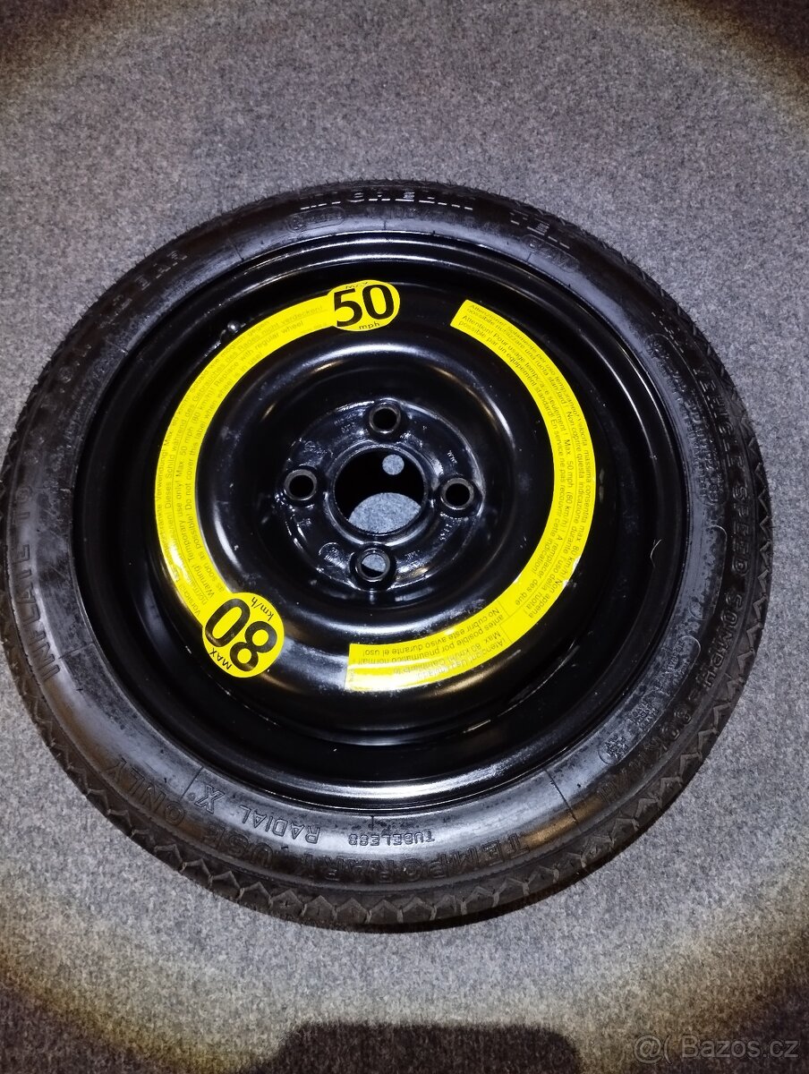 Dojezdové kolo, rezerva