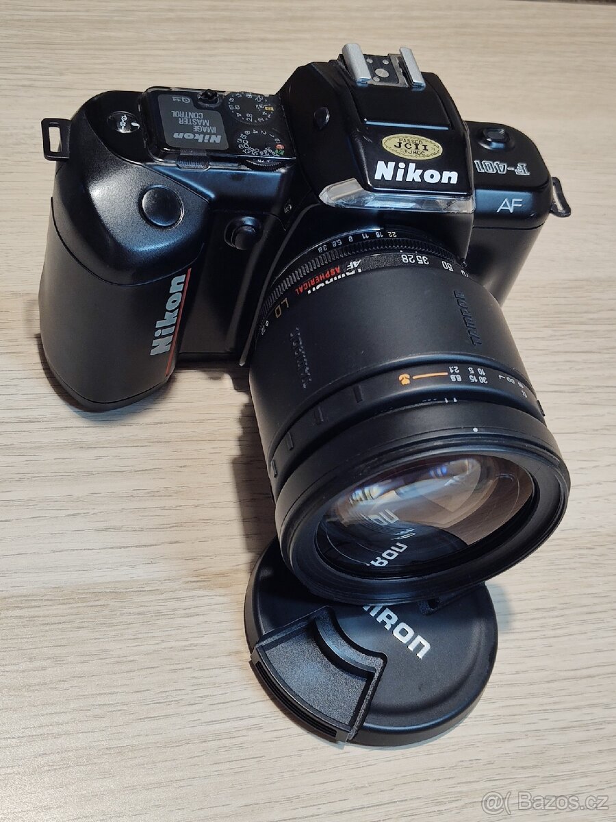 REZERVACE / Kinofilm zrcadlovka Nikon F401 + Tamron 28-200