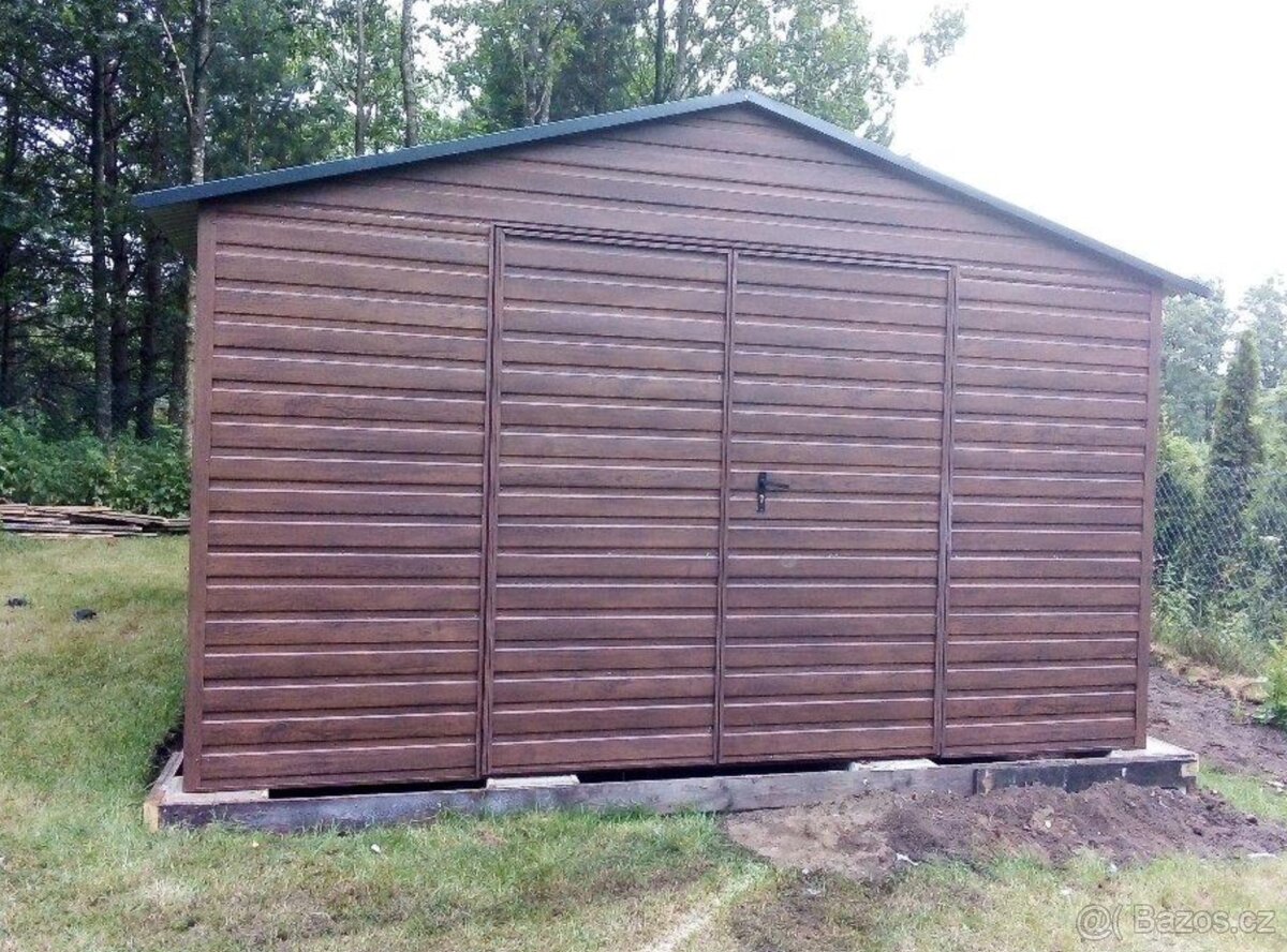 Superstal plechová garáž ALFA 4x5