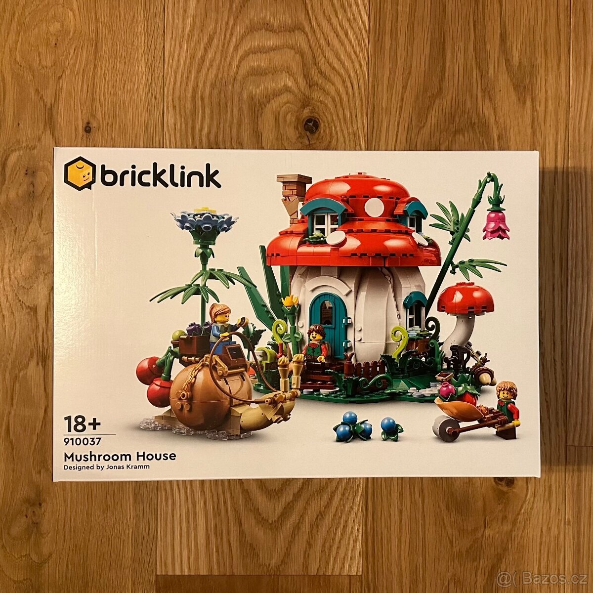 LEGO Bricklink series 910037 Houbový domek