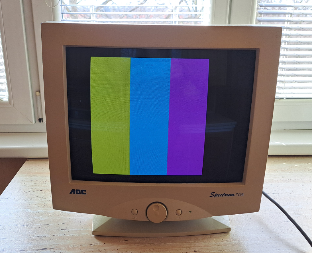 monitor AOC Spectrum 7GLr 17 palců, 4:3