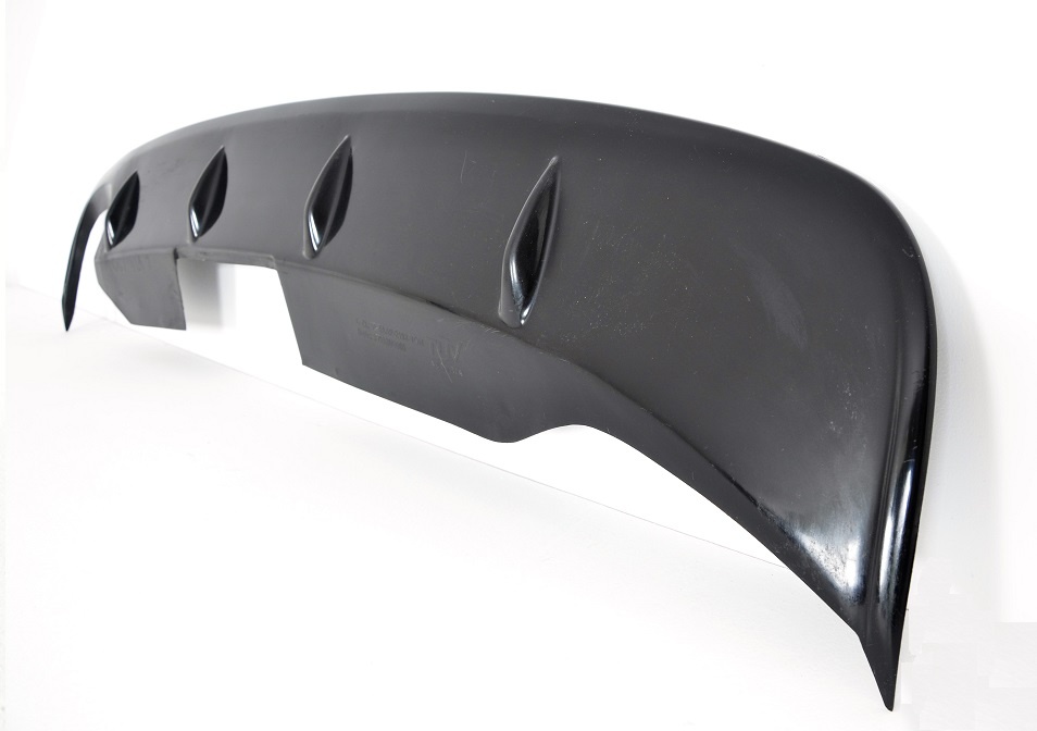 Škoda Octavia 2 (08-13) zadní spoiler, difuzor, vzhled RS