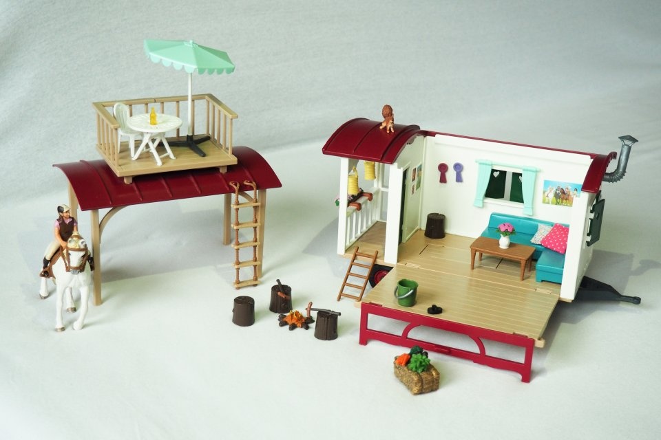 Schleich přívěs a pick up