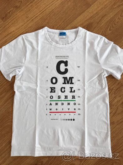 Pánské triko s potiskem vel L a XL