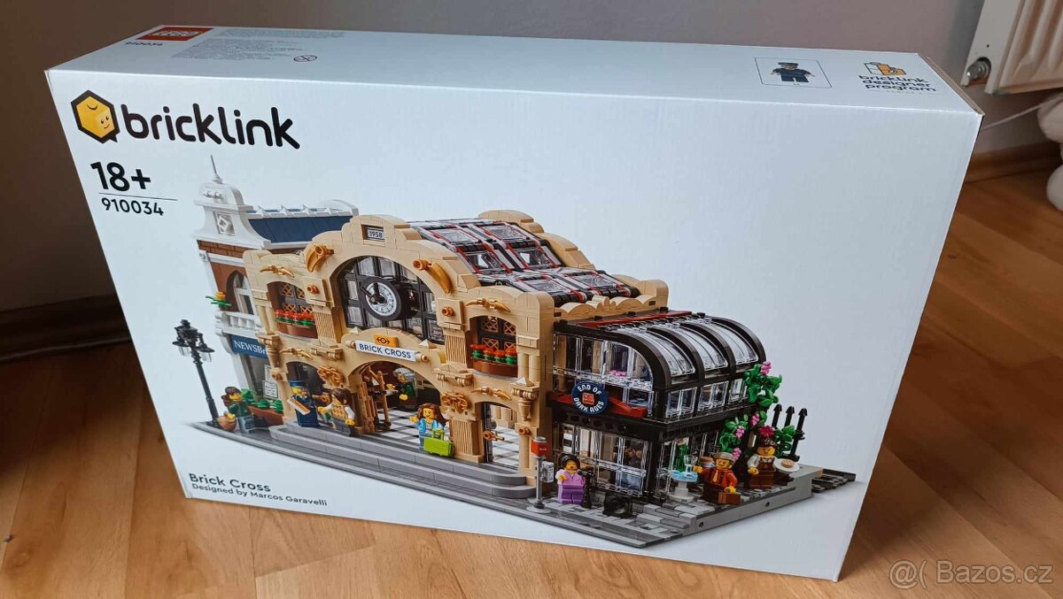 LEGO Nádraží Brick Cross BrickLink 910034