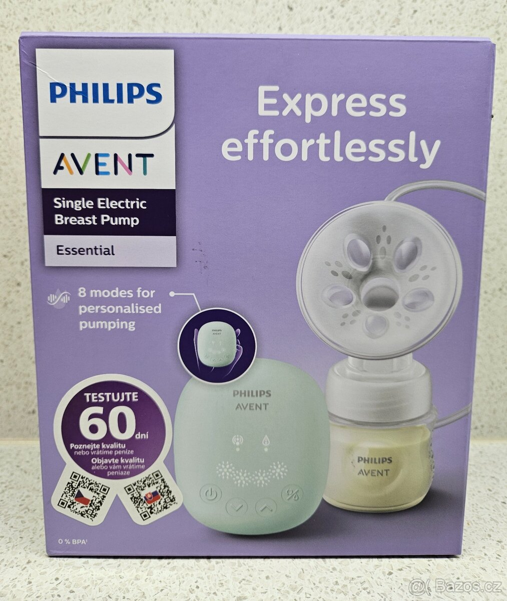 Avent - elektrická odsávačka mléka