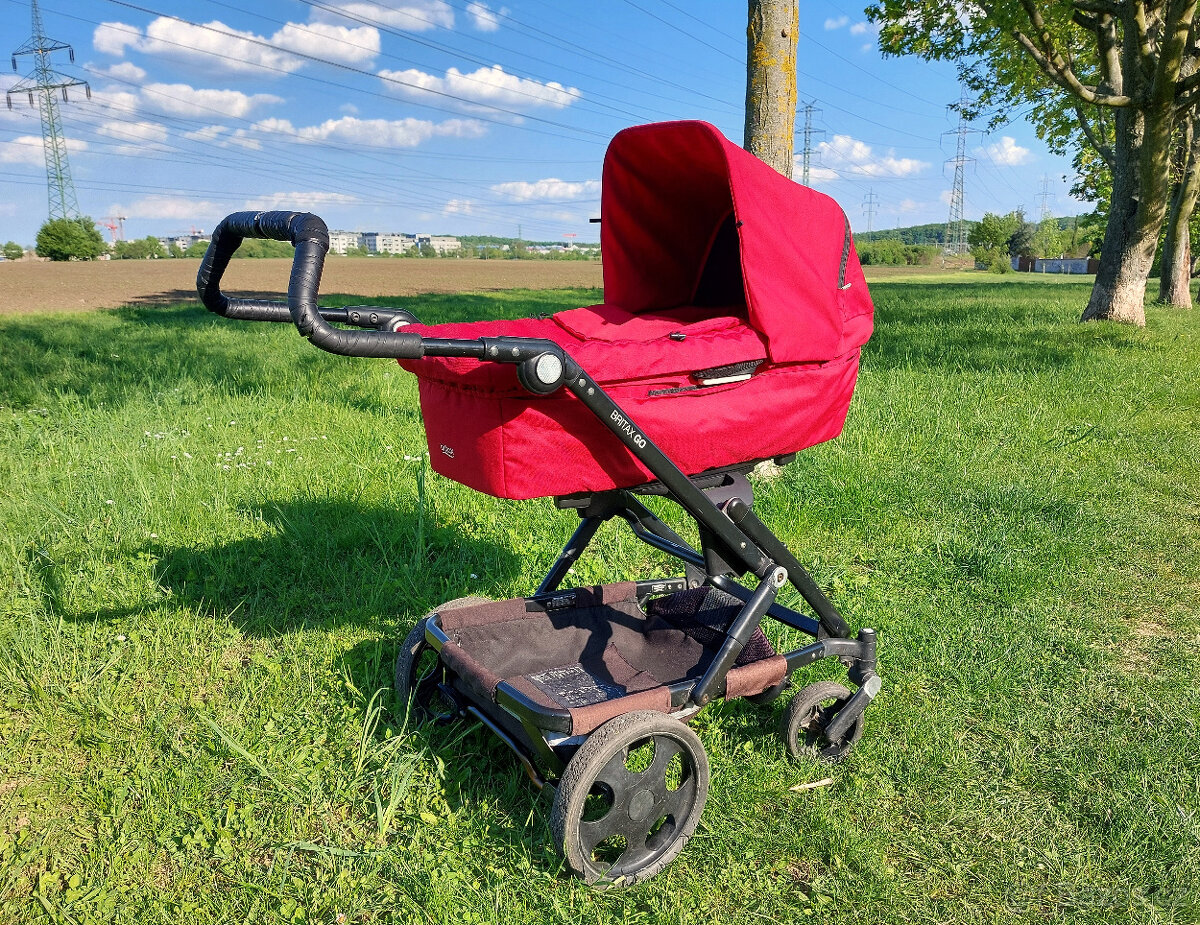 Kočárek Britax Go – korba, vajíčko a terénní kolečka