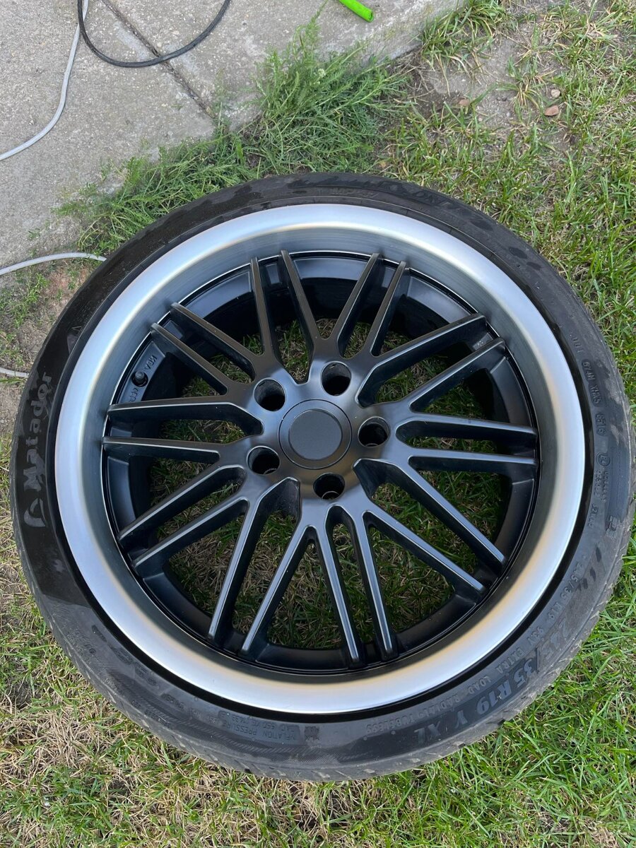 4ks ALU kola s límcem 245/35 R19 ALUETT 12 ET15 5x120x70.4
