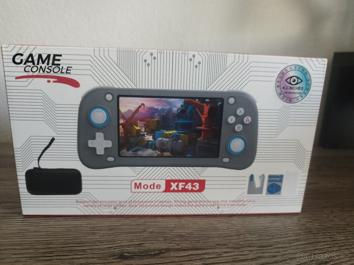 Handheld konzole XF43 (+18000 her) barva bílá